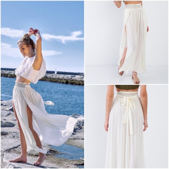 Trend Setter Diva Boutique Dresses & Skirts - #32 TAUPE BOHO MAXI SKIRT